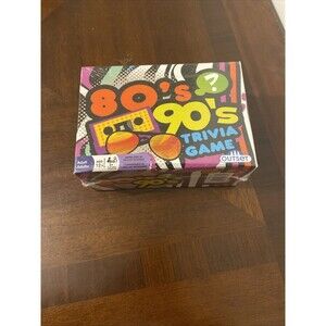 Card Game-Outset Media: 80's & 90's Trivia Game, BRAND NEW SEALED BOX